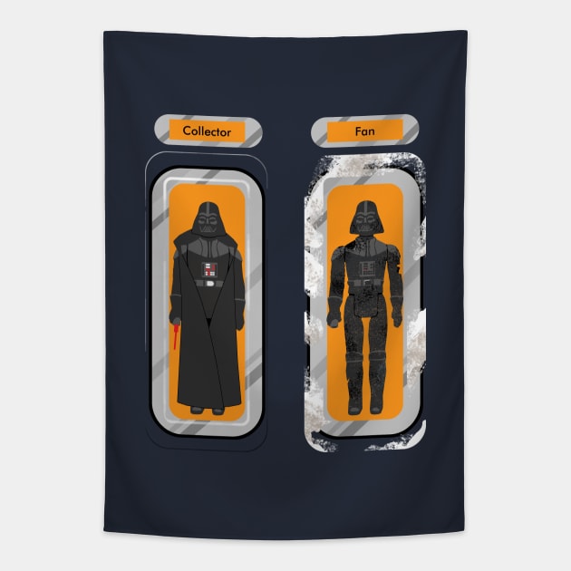 Collector vs. Fan Tapestry by GloopTrekker