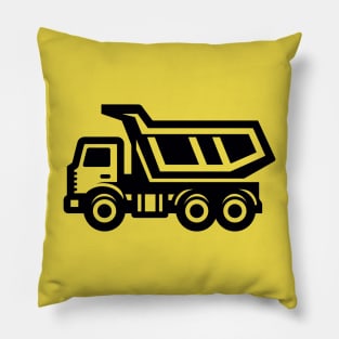 Dump Truck Pillow