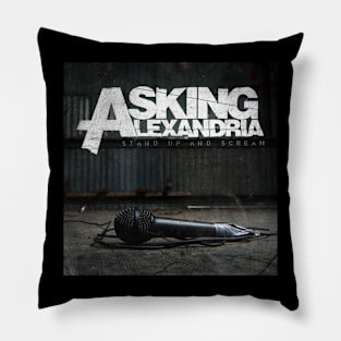 ASKING ALEXANDRIA MERCH VTG Pillow