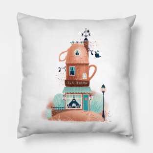 Cup house Pillow