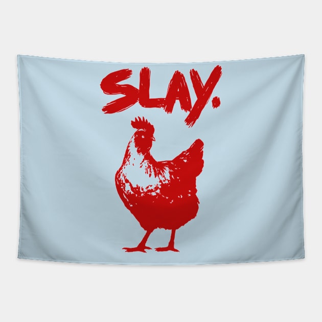 Slay Tapestry by bigbadrobot