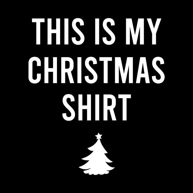 This Is My Christmas Pajama Shirt Funny Christmas 2 by SloanCainm9cmi