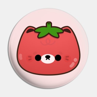 Tomato Cat Pin