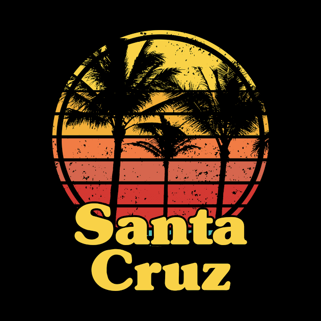 Santa Cruz Florida Summer Retro 80's Vintage by Schwarzweiss