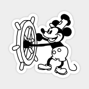 Steamboat Willie 1928 Magnet