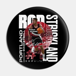 Rod Strickland Portland Graphic Pin