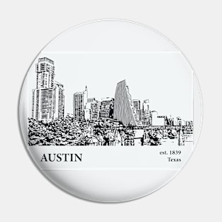 Austin - Texas Pin