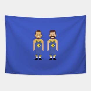 Pixel Players - Splash Brothers Tapestry