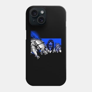 the king of the monsters and the clash of the kaiju robot Phone Case