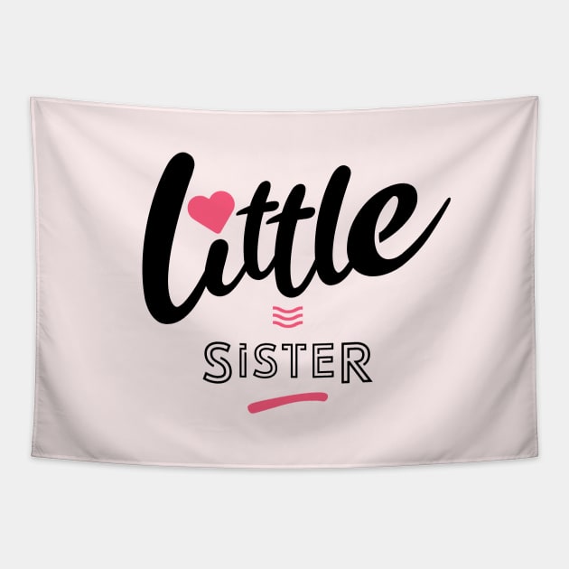 Little sister Tapestry by lepetitcalamar