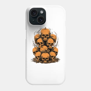 Stack of Skulls Phone Case