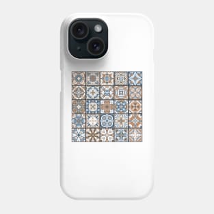 Mosaic tile tribal pattern Phone Case