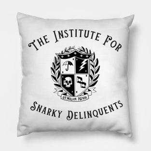 Institute For Snarky Delinquents - Umbrella Academy Pillow