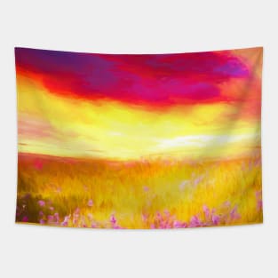 Perfect landscape Tapestry