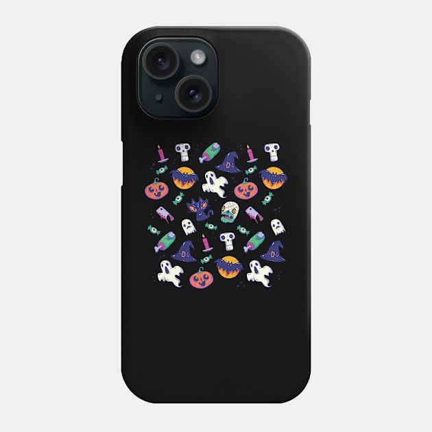 Everything you Need for Halloween Phone Case by LAPublicTees