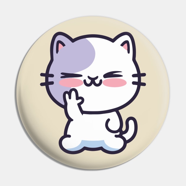 Cute Mochi Cartoon Drawings Classic Round Sticker