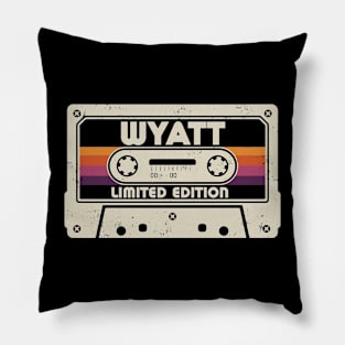 Wyatt Name Limited Edition Pillow