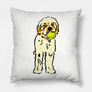 Ralph the Cavapoo Pillow