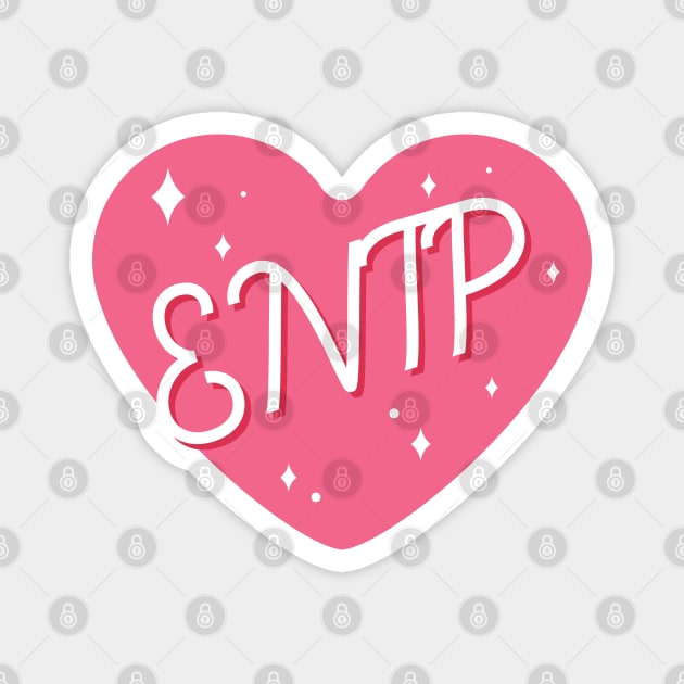 ENTP personality typography Magnet by Oricca