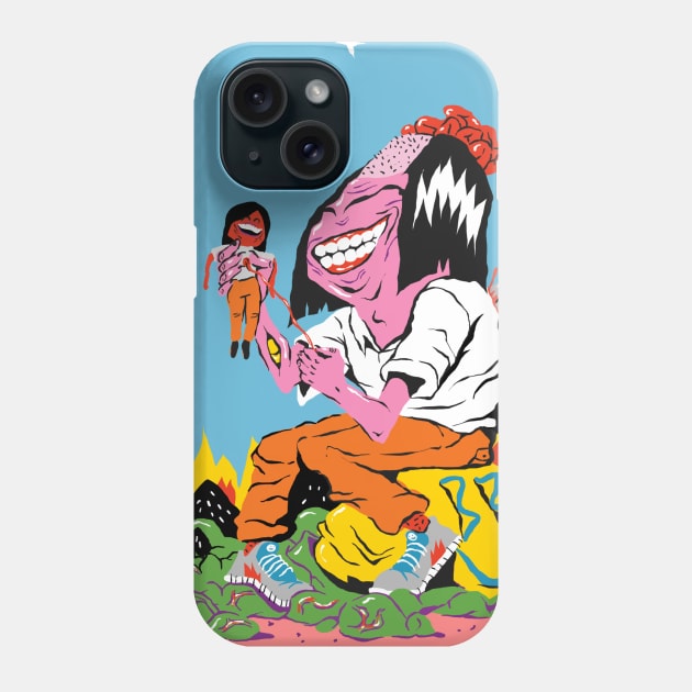 kidding Jim Carrey Phone Case by elrodro