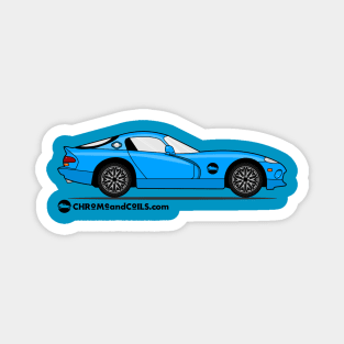 99 Viper Sports Car Magnet