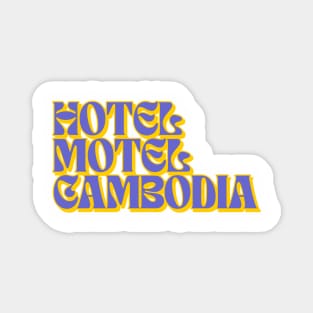 Hotel Motel Cambodia Magnet