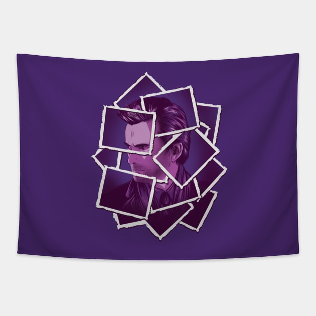 The Purple Man Tapestry by Fishmas