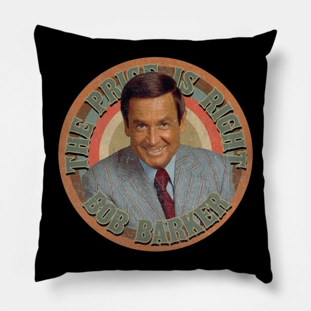 Bob Barker - CBS's The Price Is Right (1972-2007) Pillow by penCITRAan