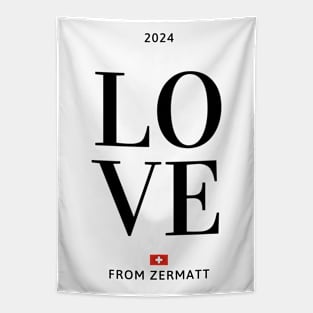 Love from Zermatt 2024 Tapestry