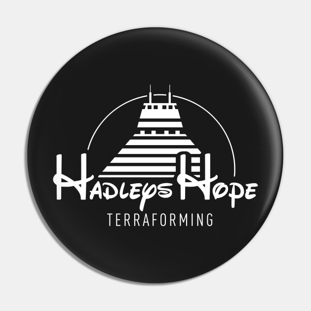 Hadleys Hope - Aliens Pin by digitalage