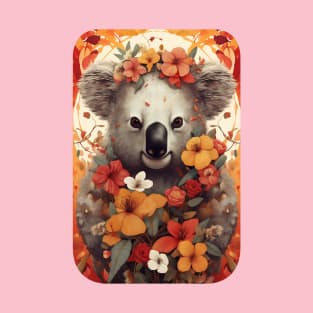 Koala and Flowers T-Shirt