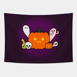 A Very Chibi Halloween Tapestry