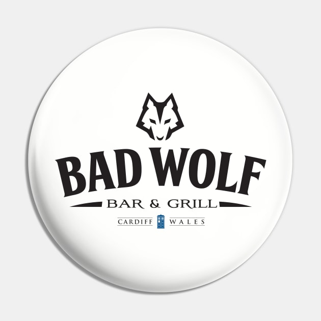 Bad Wolf Bar and Grill Pin by MindsparkCreative