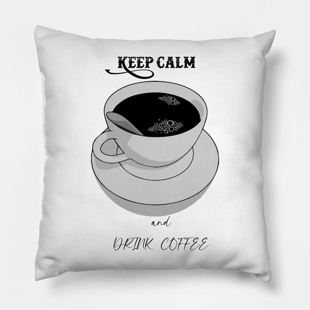 Keep Calm Pillow by sonnycosmics