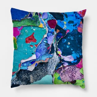 Colors of ephemeral art VI / Swiss Artwork Photography Pillow