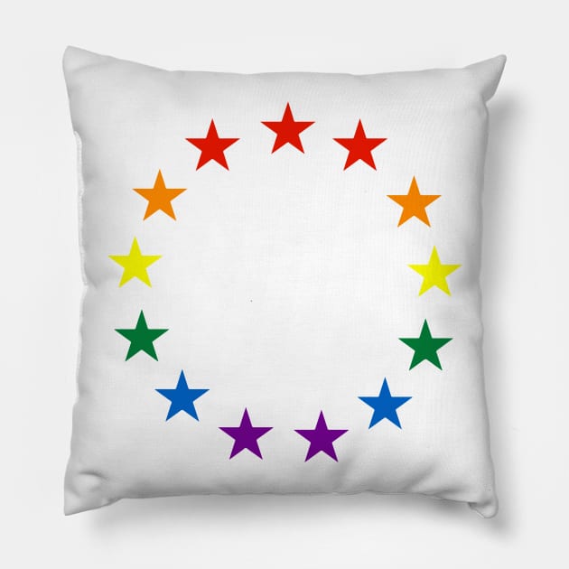 Pride Logo – FOR CHARITY Pillow by OptionaliTEES