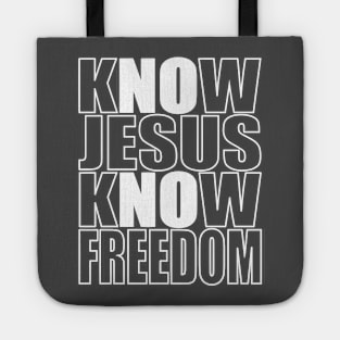 Know Jesus Tote