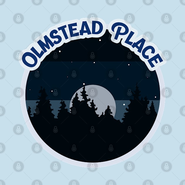 Olmstead Place Campground Campground Camping Hiking and Backpacking through National Parks, Lakes, Campfires and Outdoors of Washington by AbsurdStore