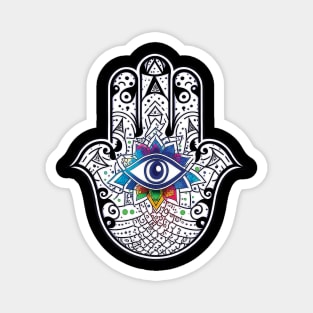 HAMSA Jewish amulet against bad luck Magnet