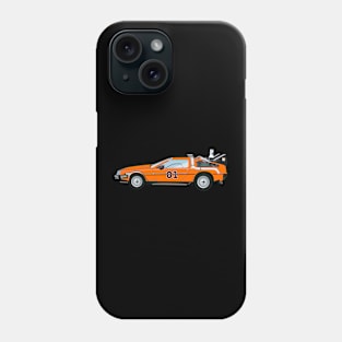 General Lee BTTF Delorean Phone Case