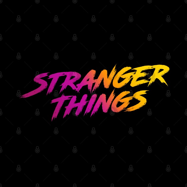 80s Stranger Things by zerobriant