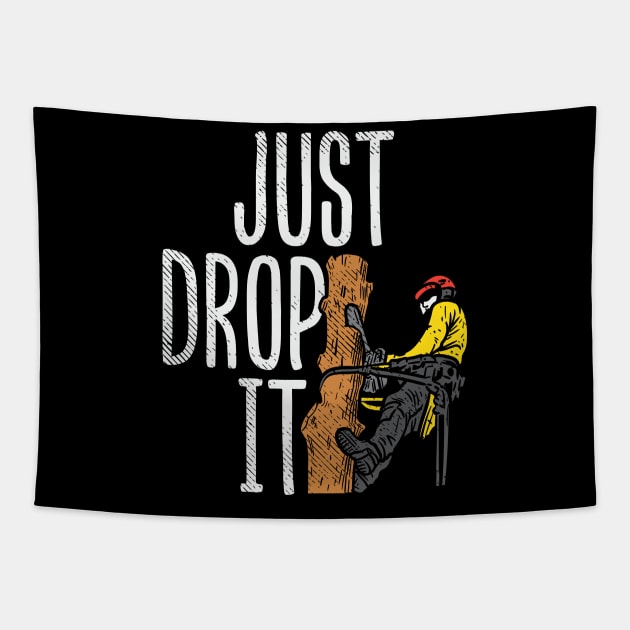 Just Drop It Tapestry by maxdax