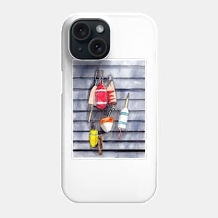 Buoys Watercolor and Ink Phone Case