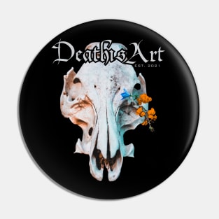 Death is Art Pin