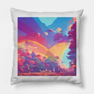 World of Colors Pillow