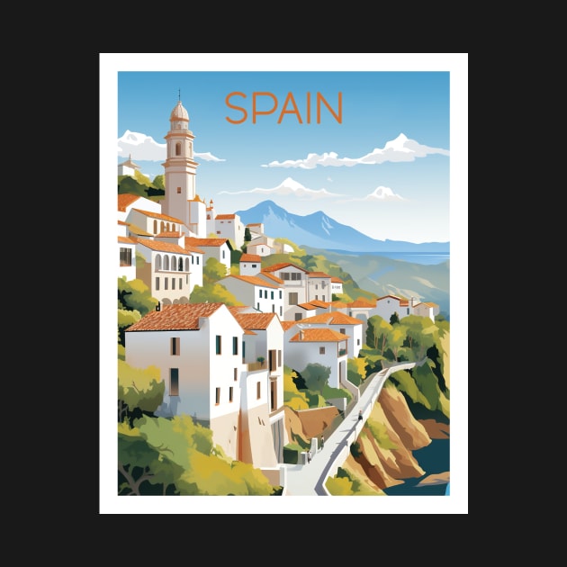 SPAIN by MarkedArtPrints