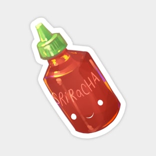 Cute Sriracha Magnet