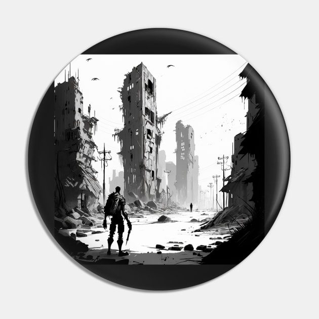 Post apocalyptic Design The last of us style - Post Apocalyptic - Pin