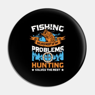 Fishing And Hunting Fish Sport Bass Carp Gift Pin