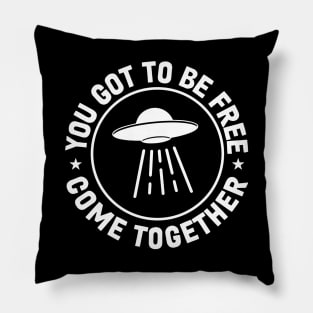 Come Together UFO Pillow